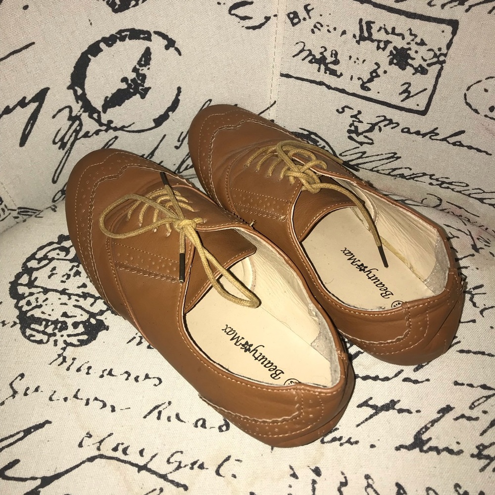 Brown shoes